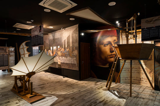 An immersive museum to discover Leonardo Da Vinci