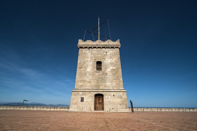 Montjuic Castle is a great site in Barcelona to visit with children