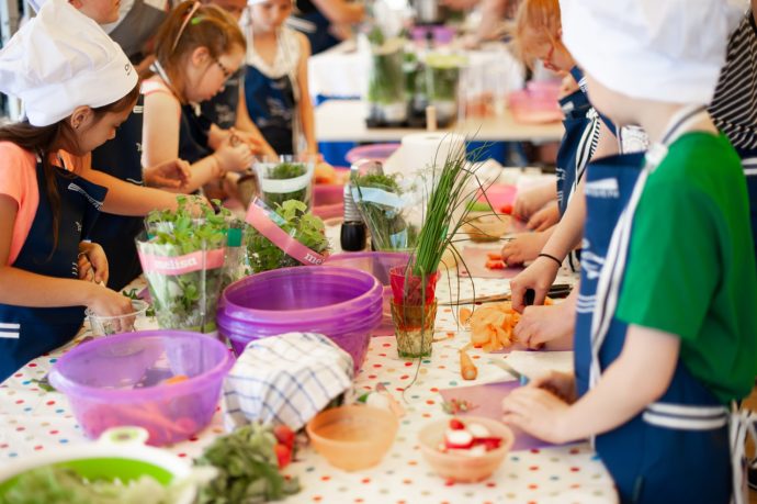 A cooking class in Bristol for families