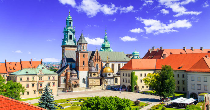 Wawel Castle is a great thing to do in Krakow for families