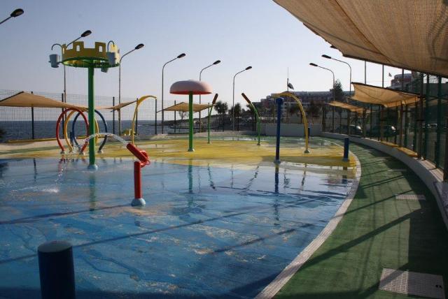 A small water park to visit with children in the Summer