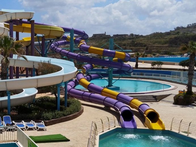 A fantastic fun water park for the family in Malta