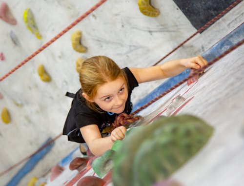 A climbing centre in Sheffield