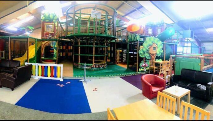 An indoor soft play young children in Southampton