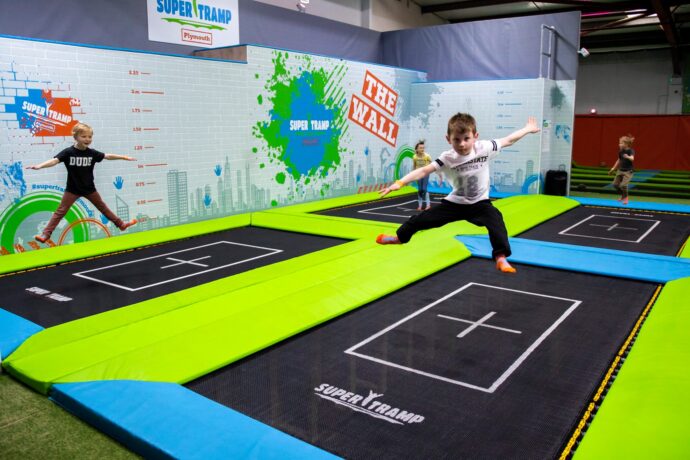 A great trampoline park in Plymouth - things to do with kids