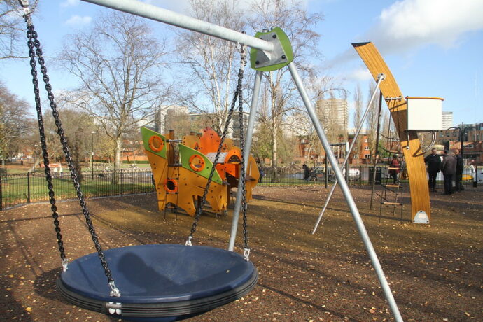A nice playground in Coventry for children