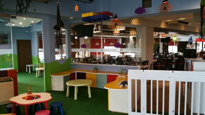 A great restaurant for families in Malta with a play area