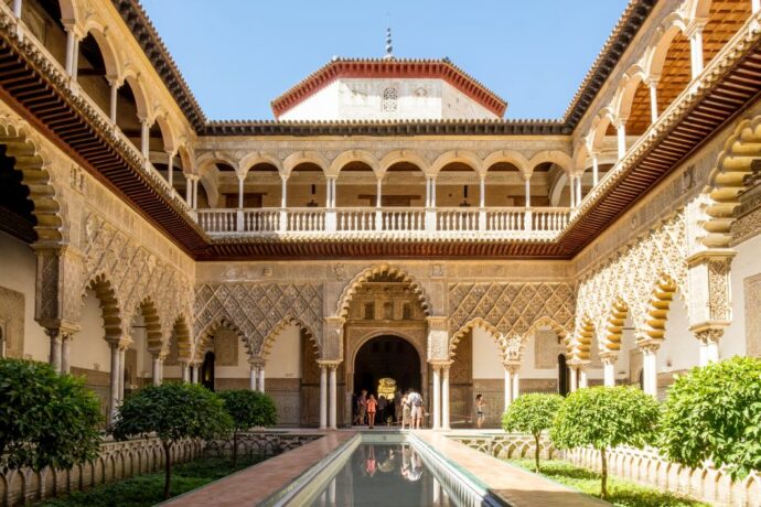 Royal Alcazar is a mediaval Islamic palace not to be missed in Seville