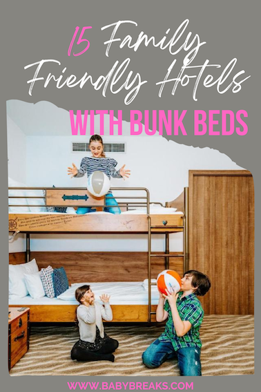 family friendly hotel rooms with bunk beds
