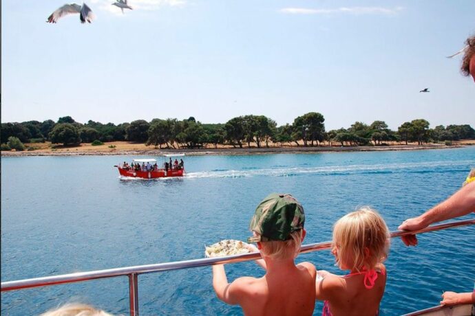 Visit Brijuni National Park island during your holiday in Istria with kids