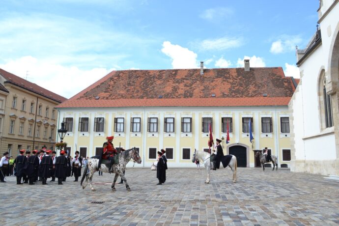 Upper Town is a nice area to visit with kids in Zagreb
