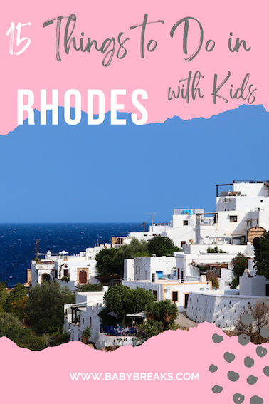 things to do in Rhodes with kids