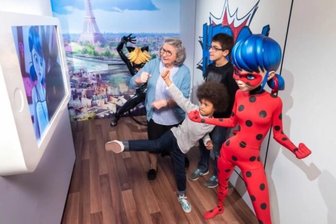 a fun and interactive museum in Paris with wax celebrity statues