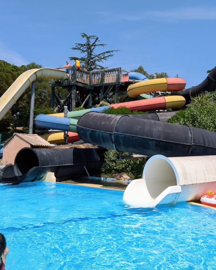 a water park to visit during the summer on the French Riviera