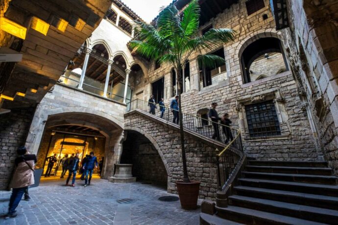 Picasso Museum is among the most visited museums in Barcelona