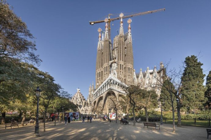 Sagrada Familia is among the best unique things to do in Barcelona with family